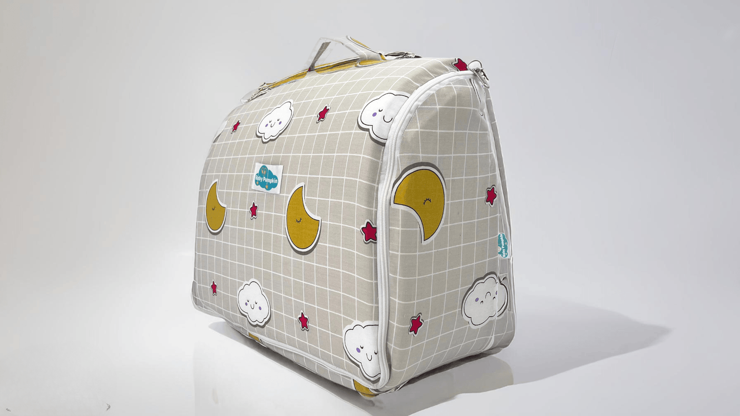 BabyPumpkin Bed Set In A Bag Bedding Essentials Kit - All-in-One Convenience