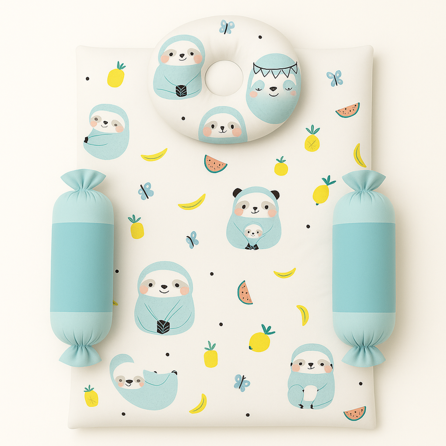 BabyPumpkin Bed Set Of 4