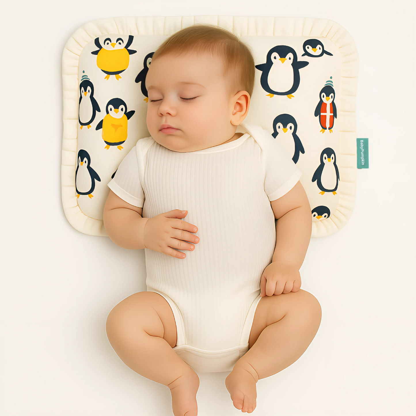 BabyPumpkin Mustard Pillow