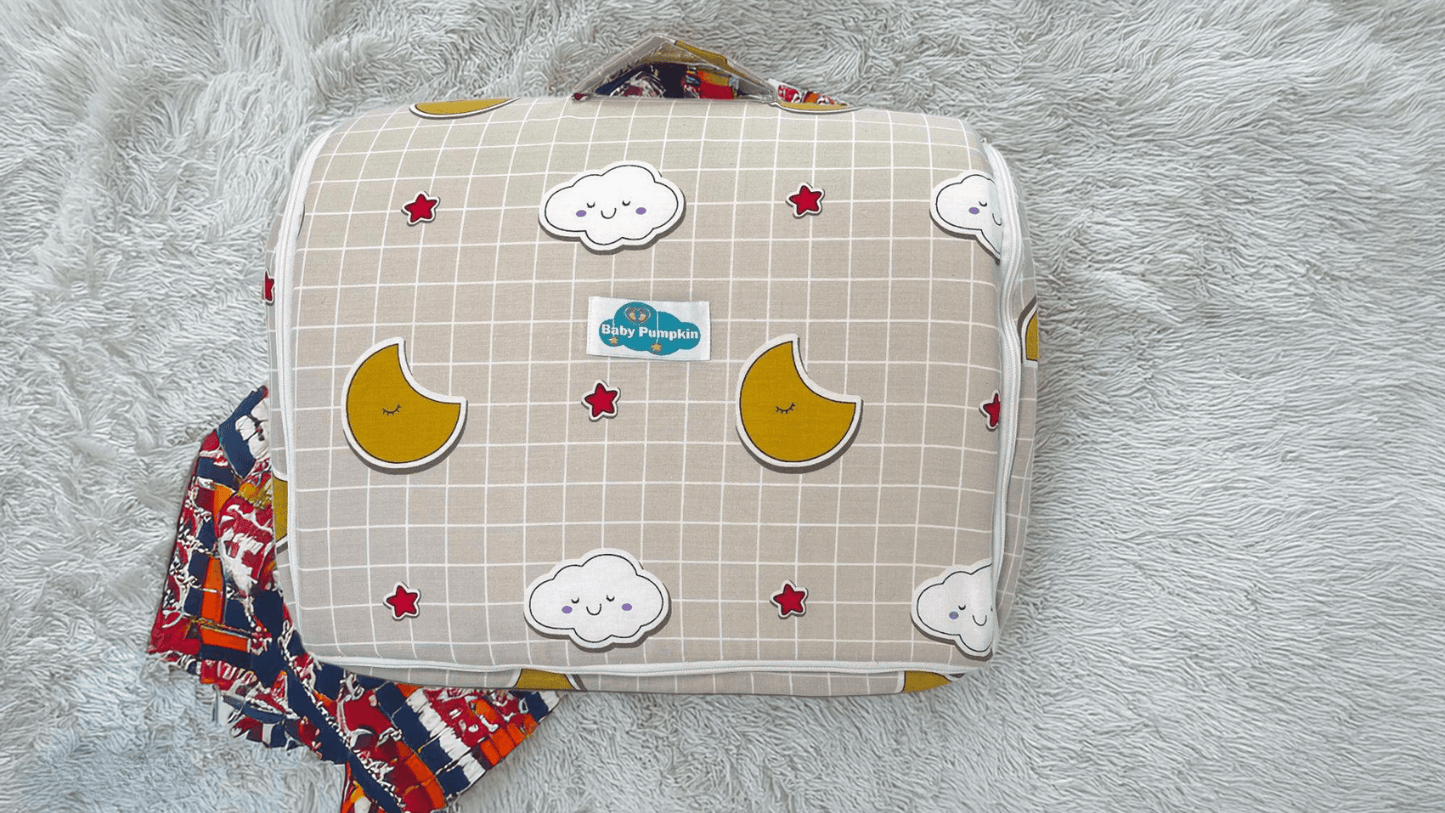 BabyPumpkin Bed Set In A Bag Bedding Essentials Kit - All-in-One Convenience