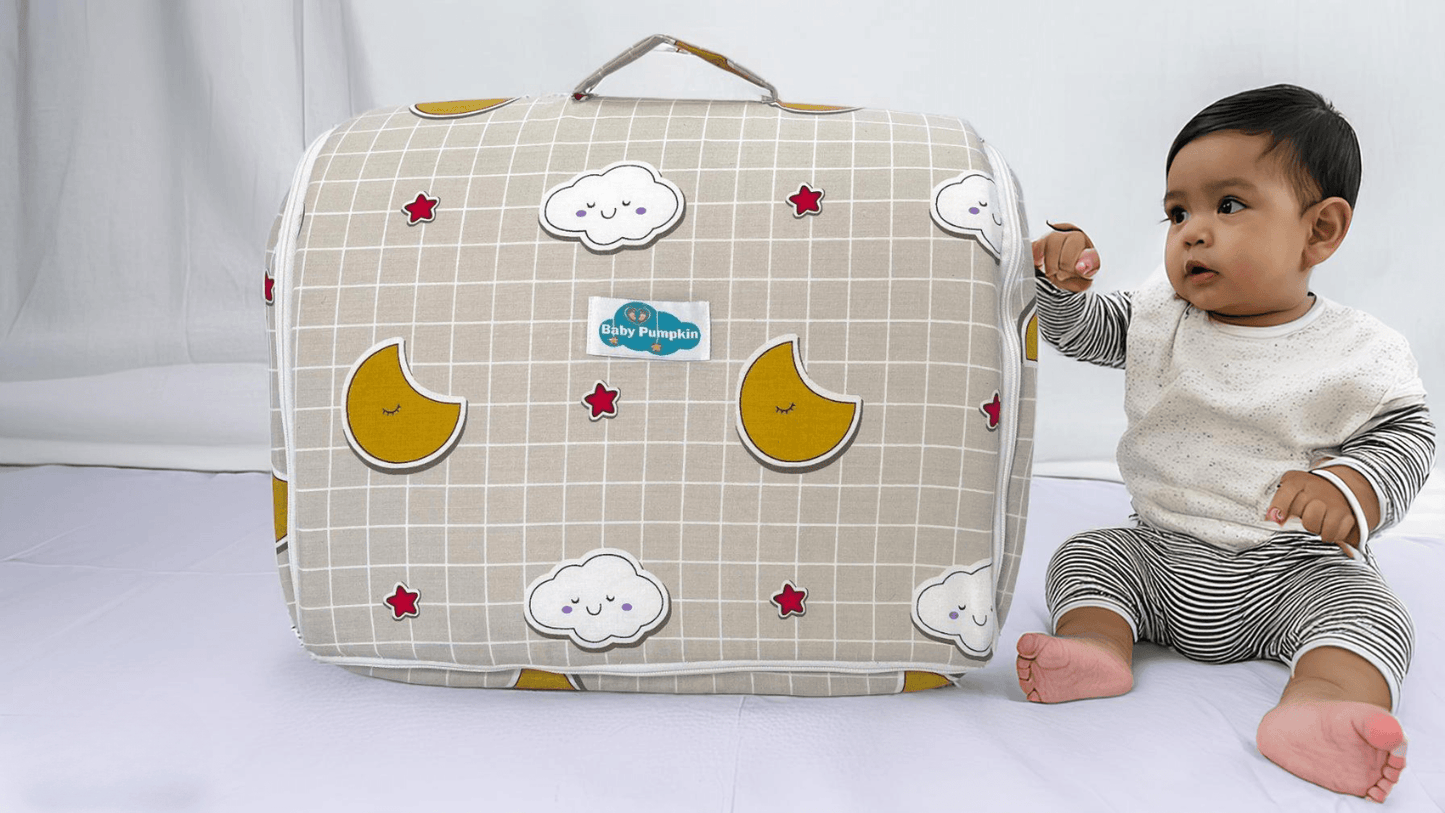 BabyPumpkin Bed Set In A Bag Bedding Essentials Kit - All-in-One Convenience