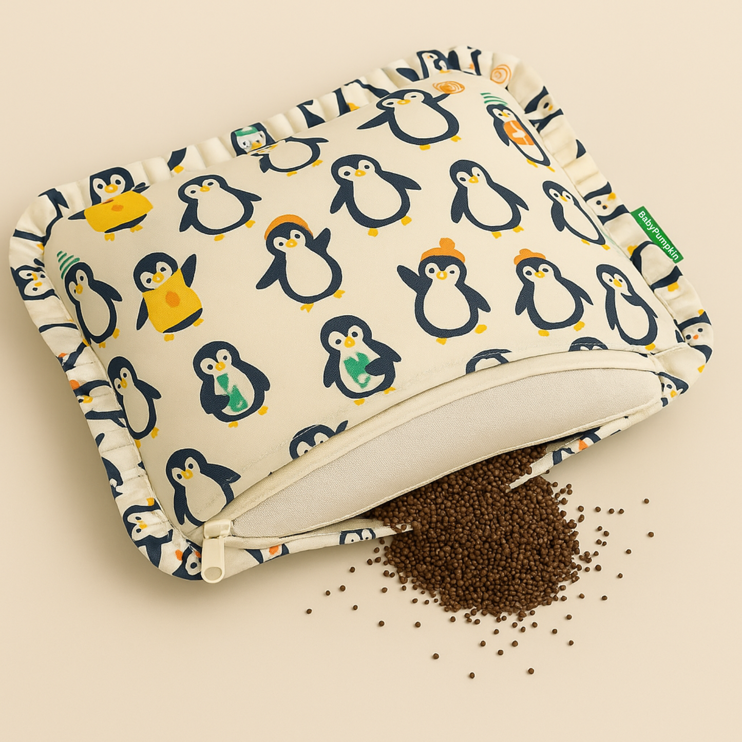 BabyPumpkin Mustard Pillow