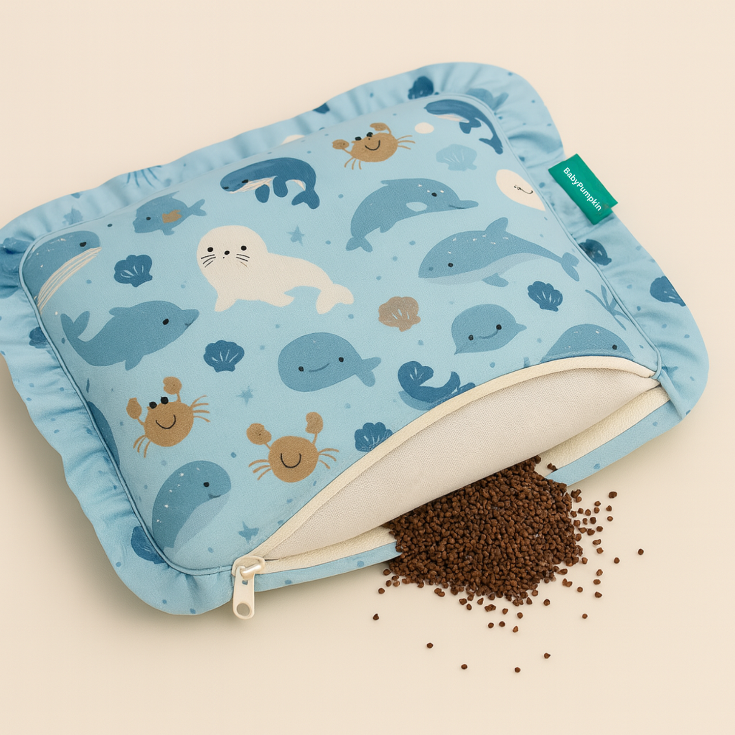 BabyPumpkin Mustard Pillow