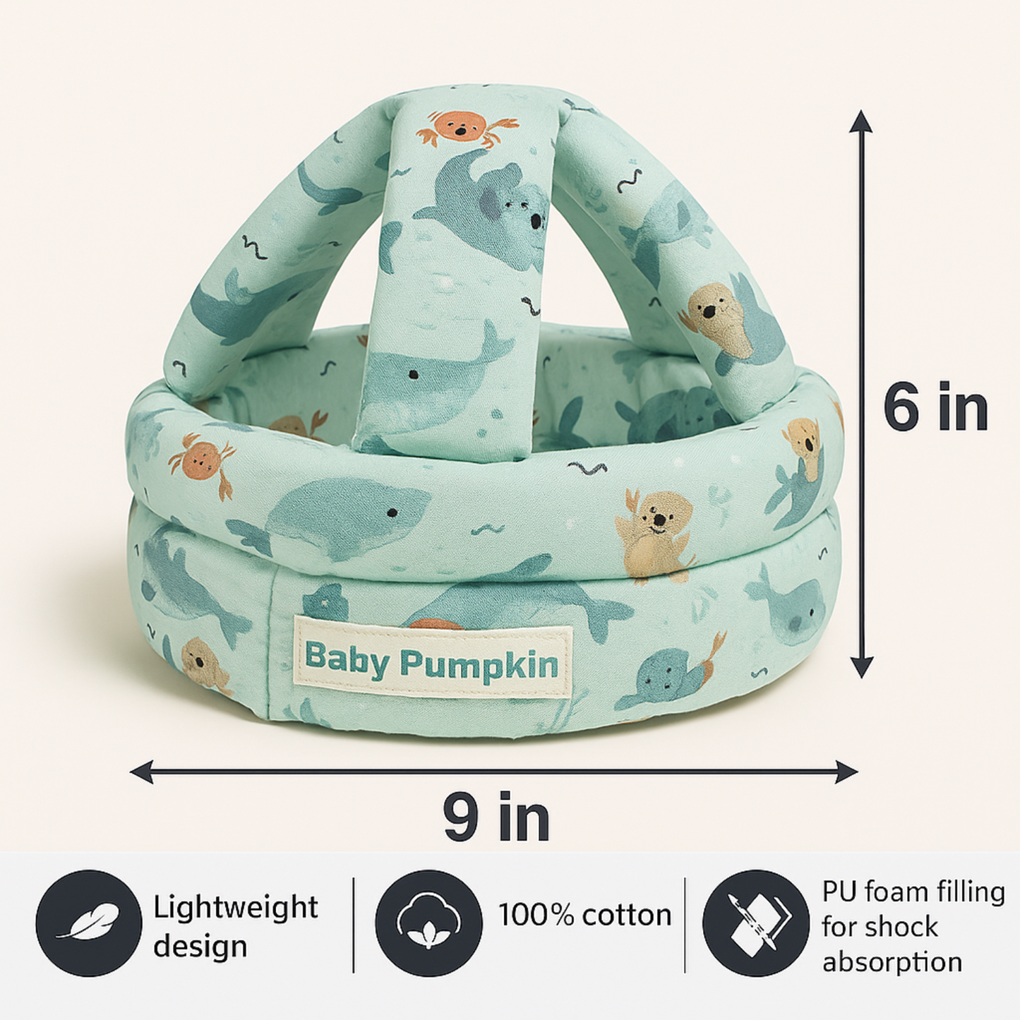 BabyPumpkin Safety Helmet