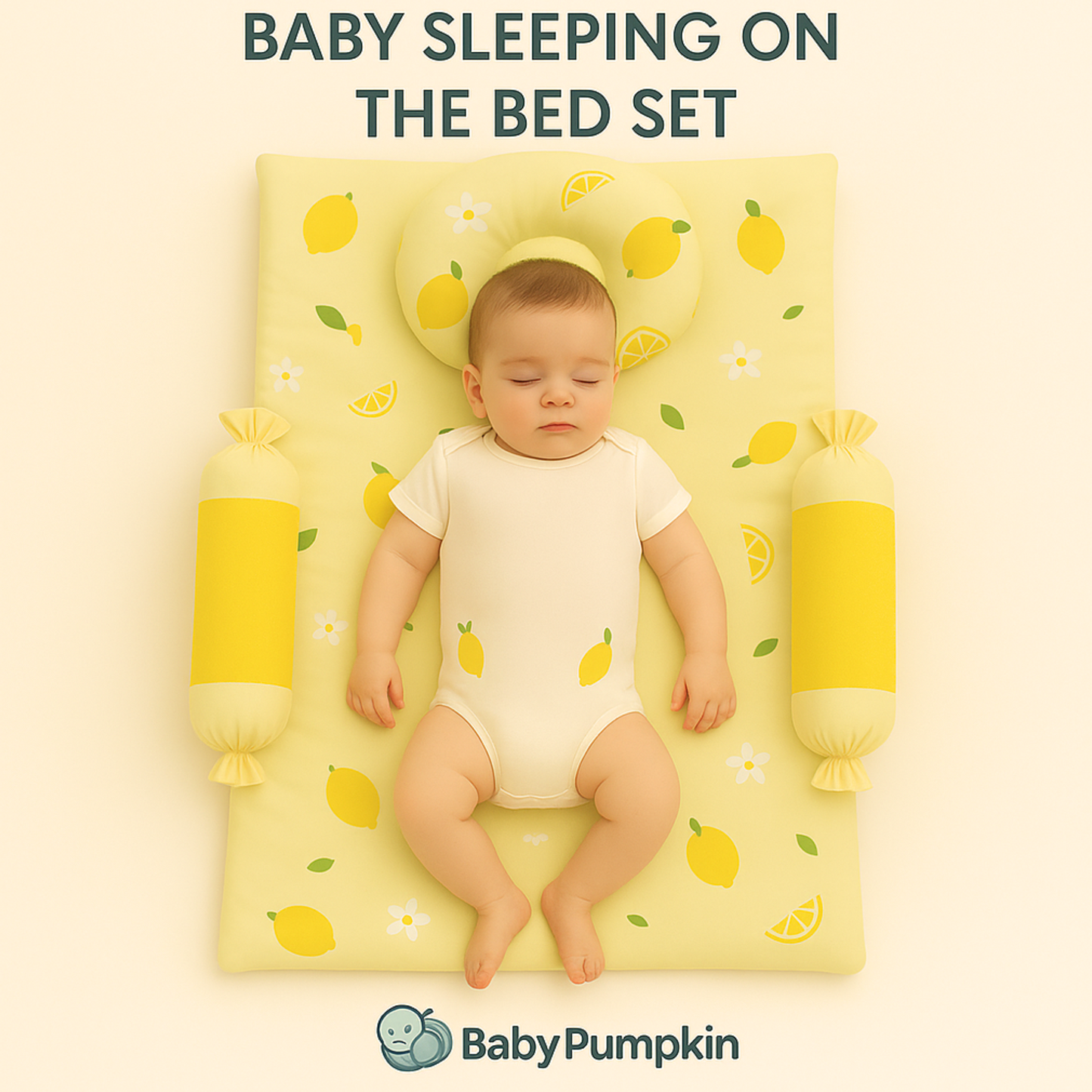 BabyPumpkin Bed Set Of 4