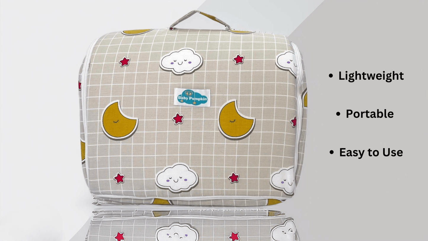 BabyPumpkin Bed Set In A Bag Bedding Essentials Kit - All-in-One Convenience