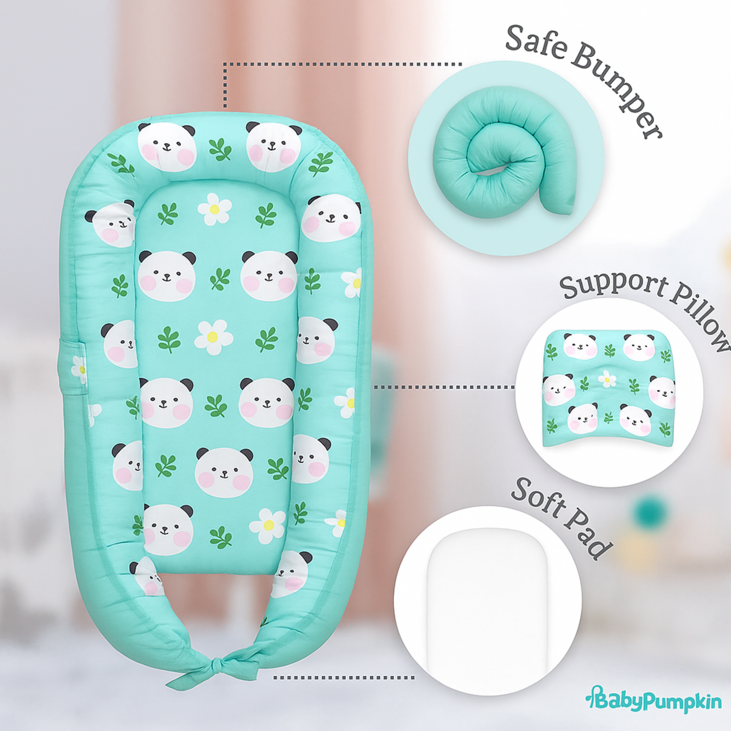 BabyPumpkin Nest Bed