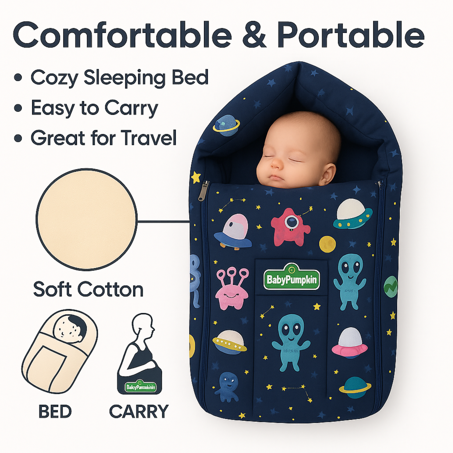 BabyPumpkin Sleeping Bag