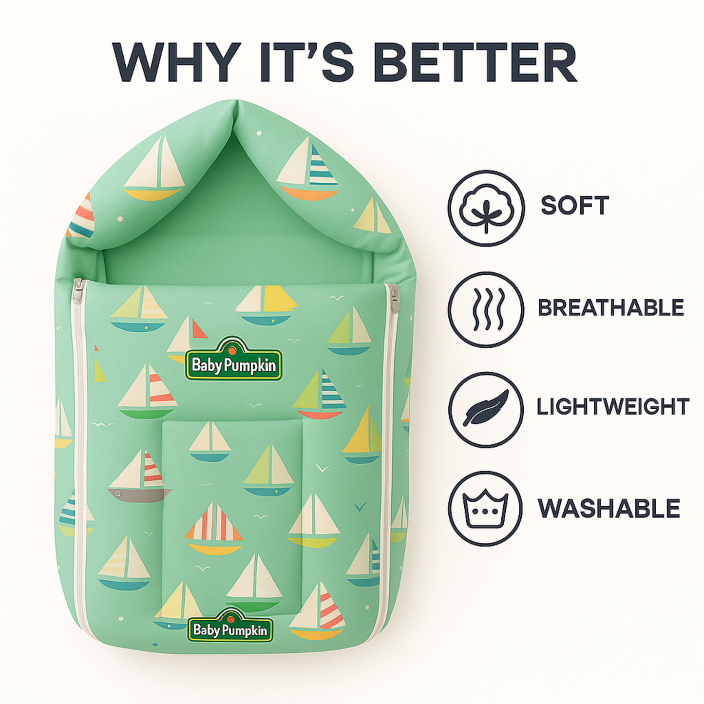 BabyPumpkin Sleeping Bag