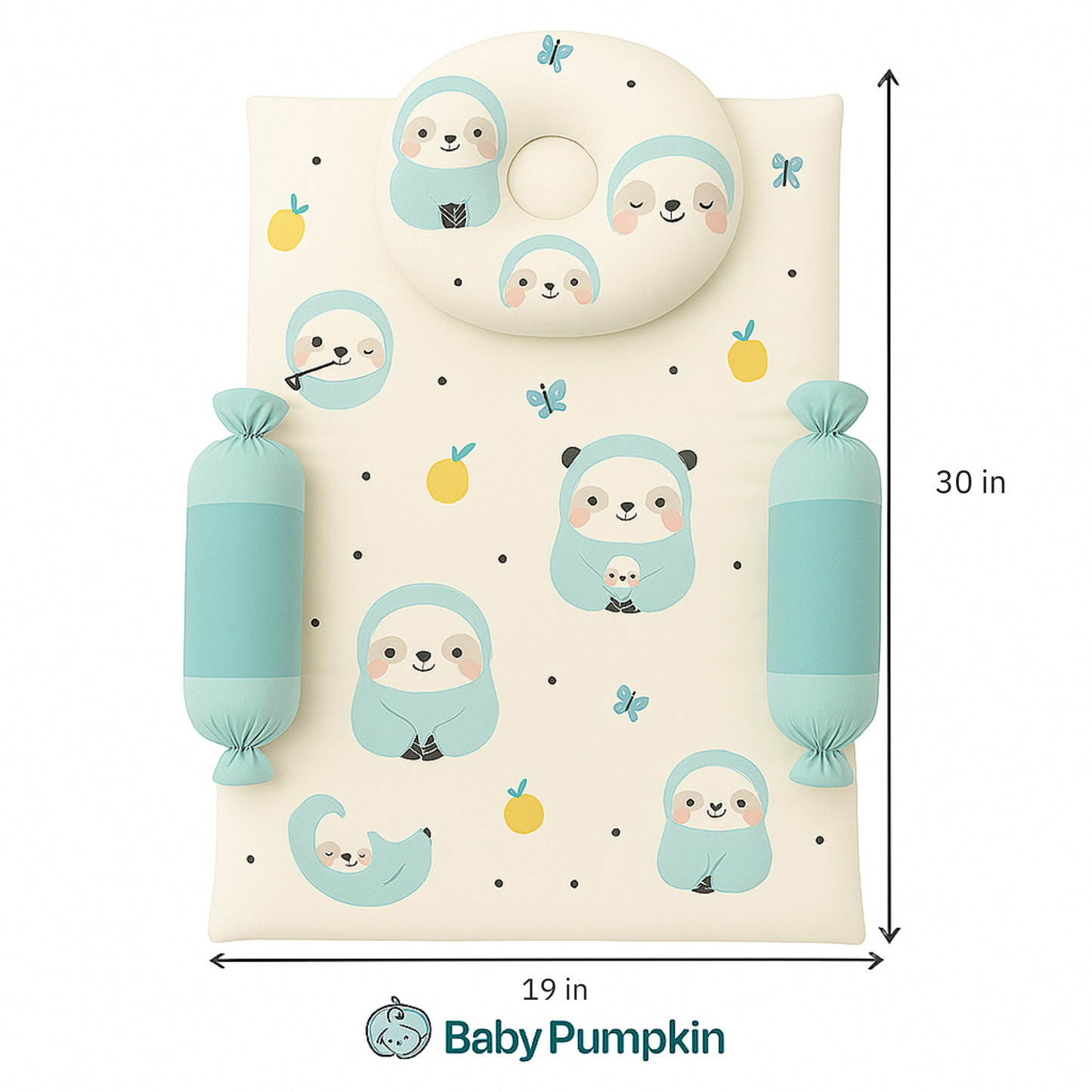 BabyPumpkin Bed Set Of 4