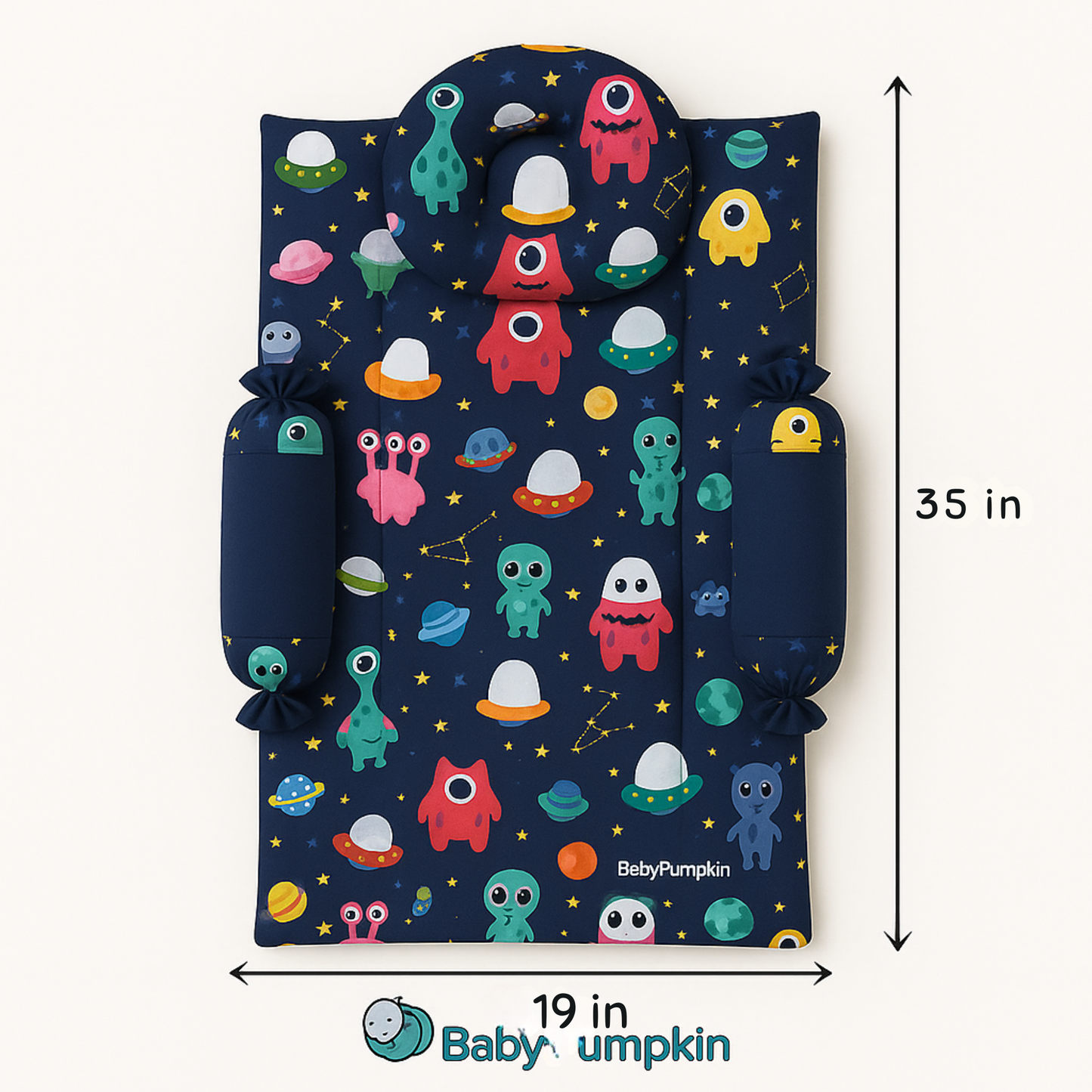 BabyPumpkin Bed Set Of 4