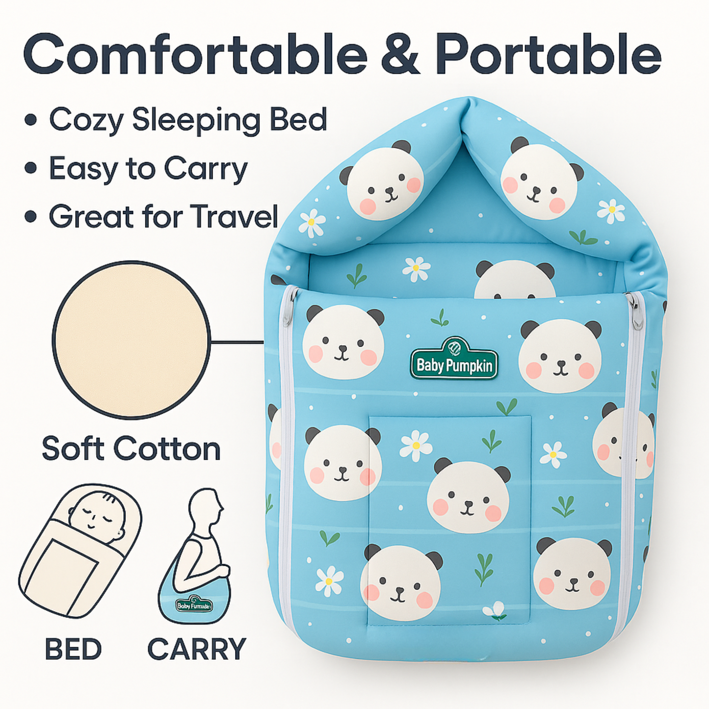 BabyPumpkin Sleeping Bag