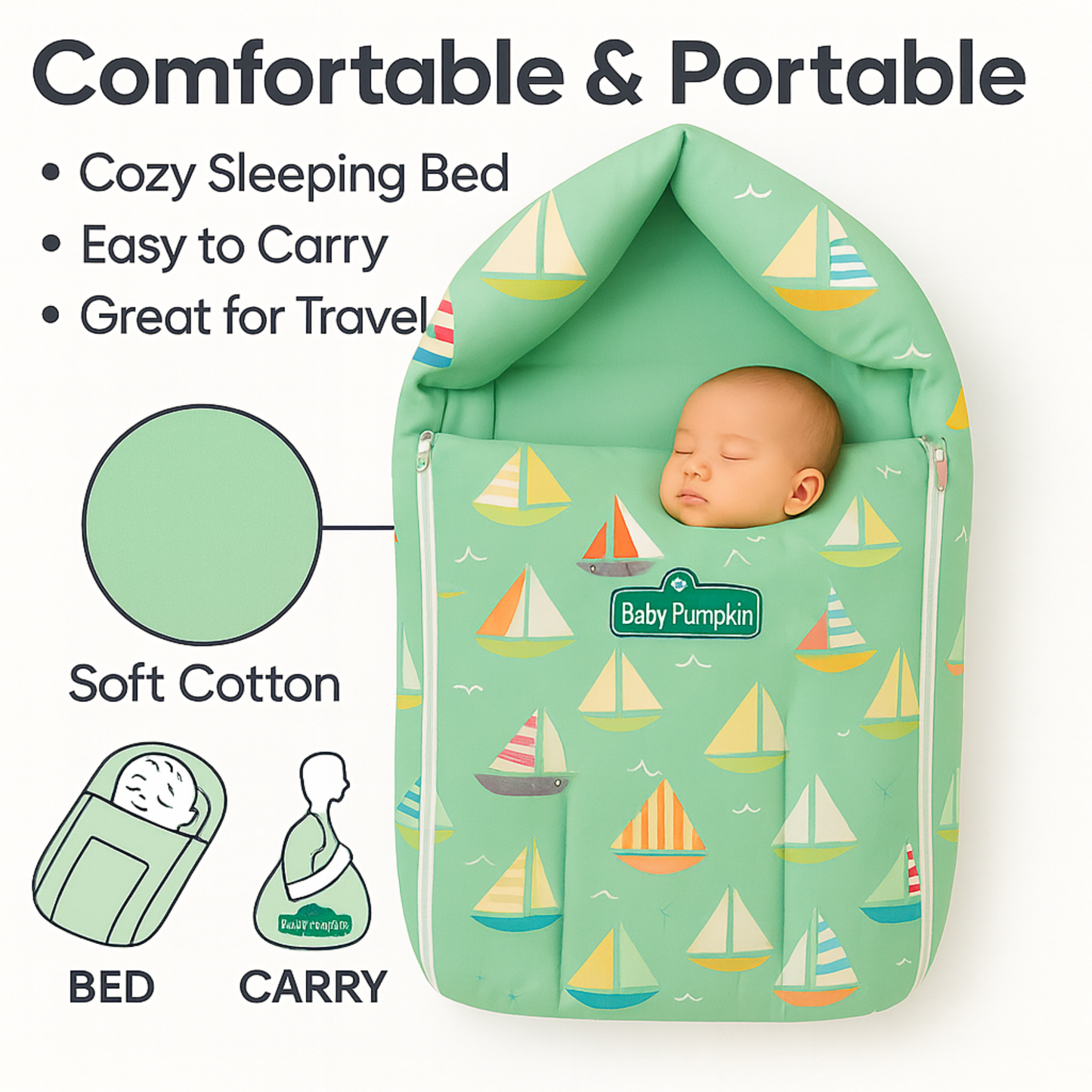 BabyPumpkin Sleeping Bag
