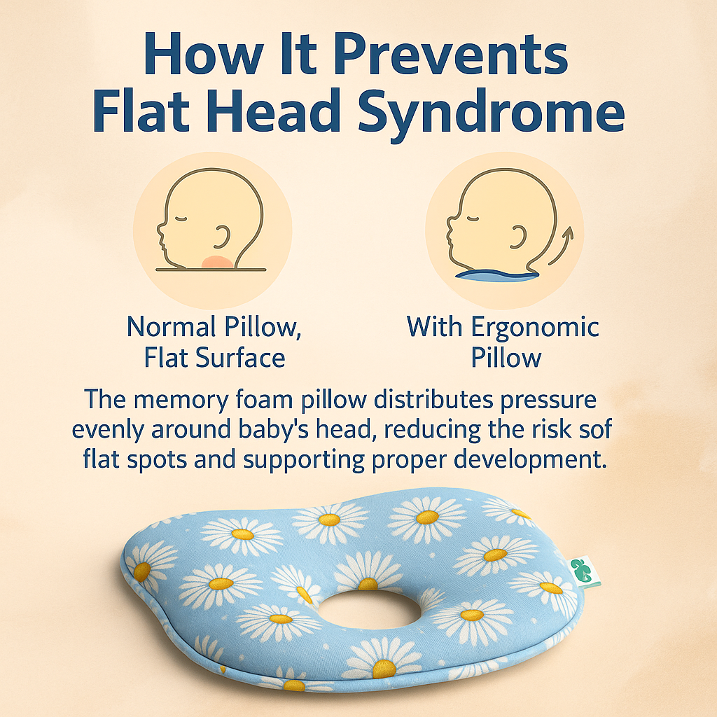 BabyPumpkin Memory Foam Pillow