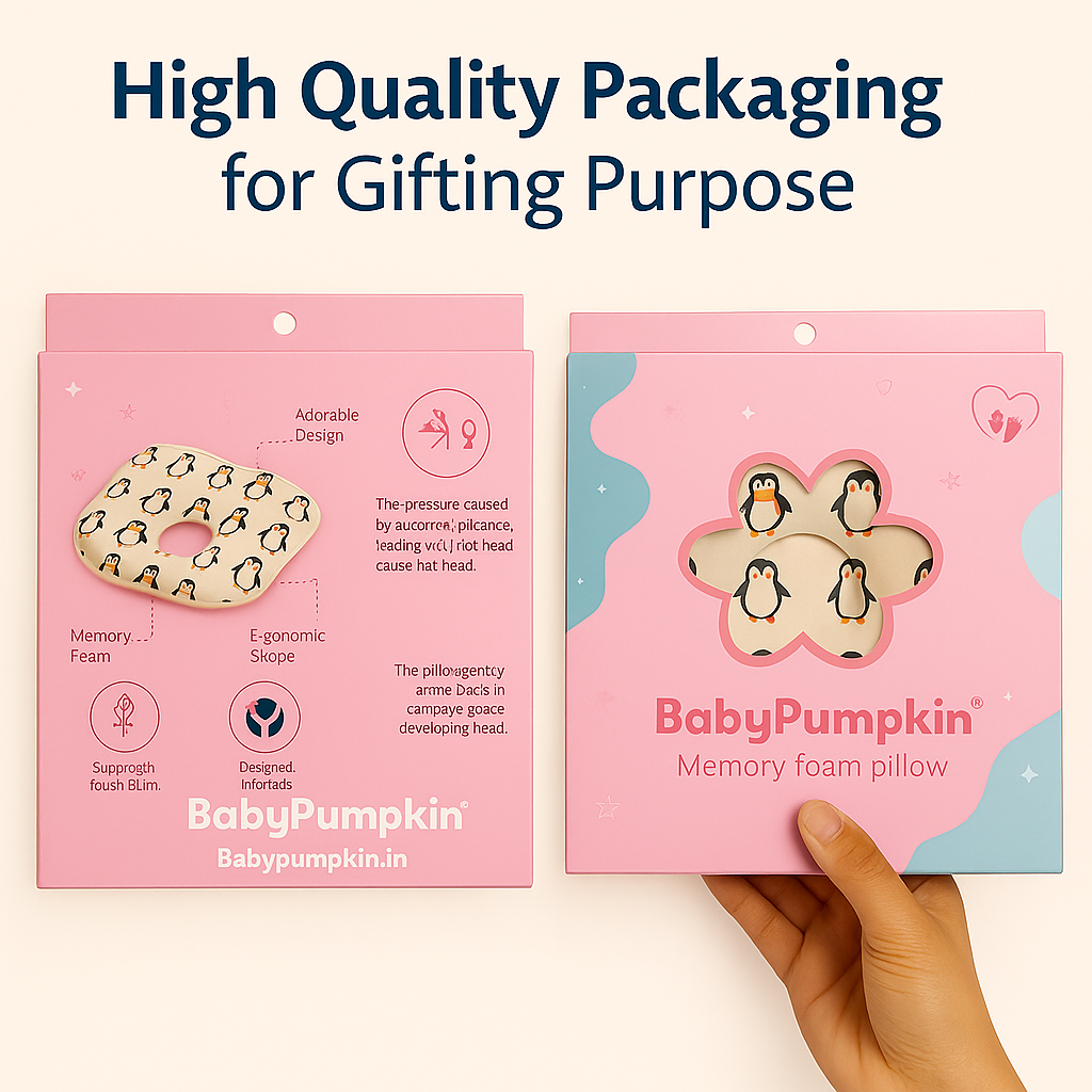 BabyPumpkin Memory Foam Pillow