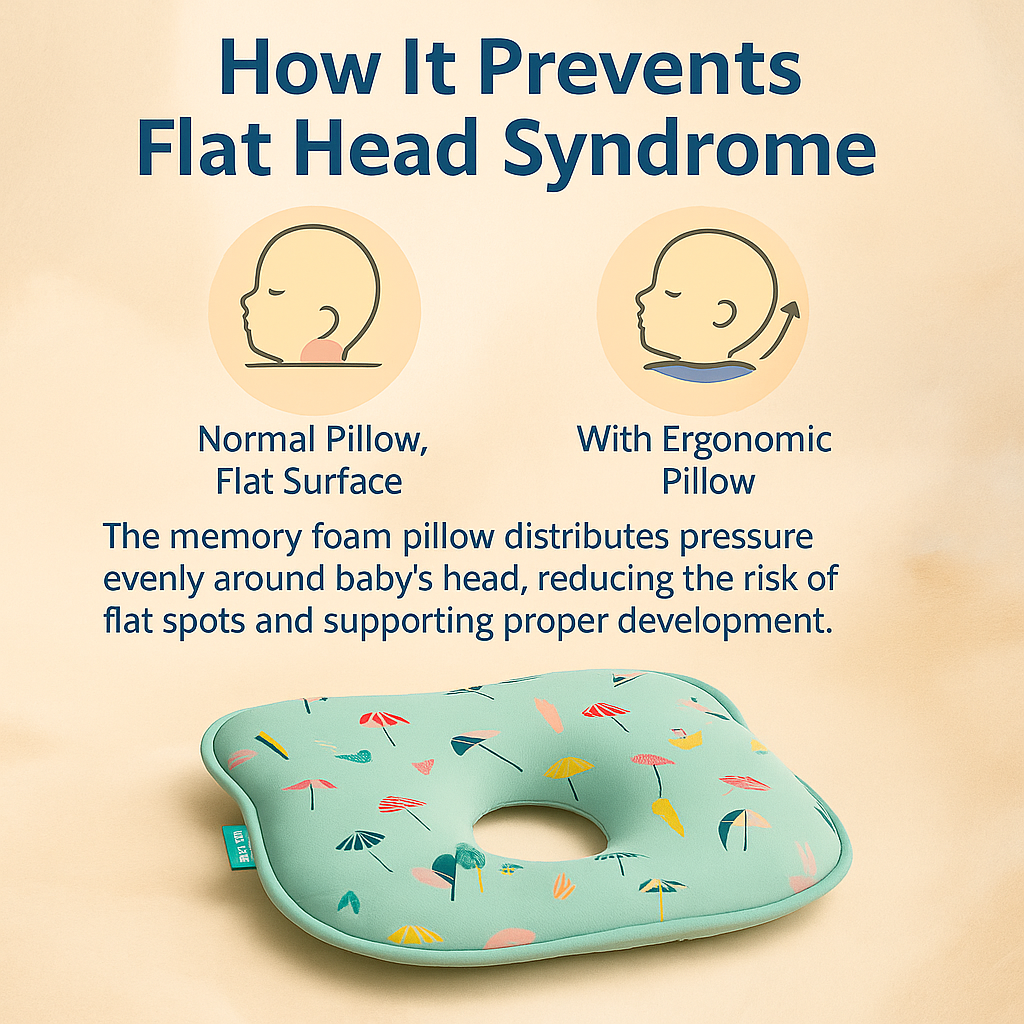 BabyPumpkin Memory Foam Pillow