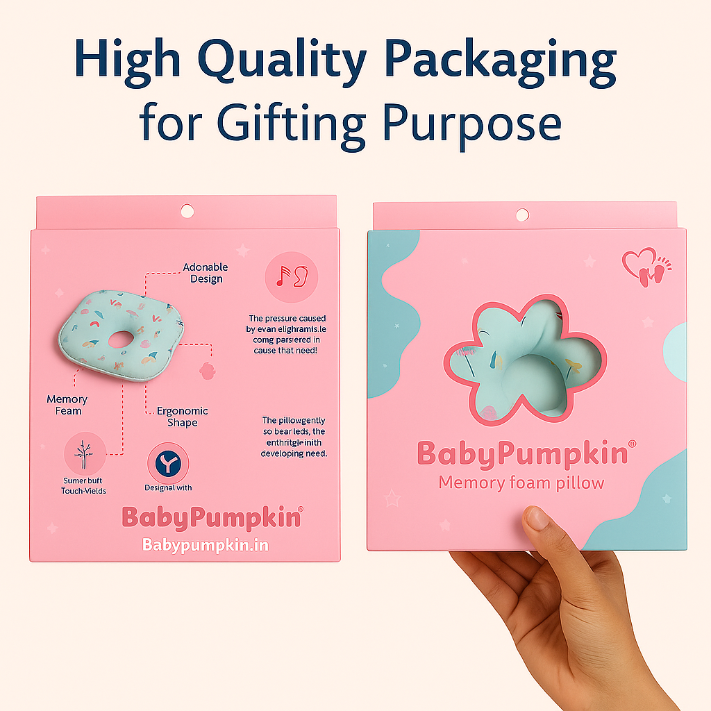 BabyPumpkin Memory Foam Pillow