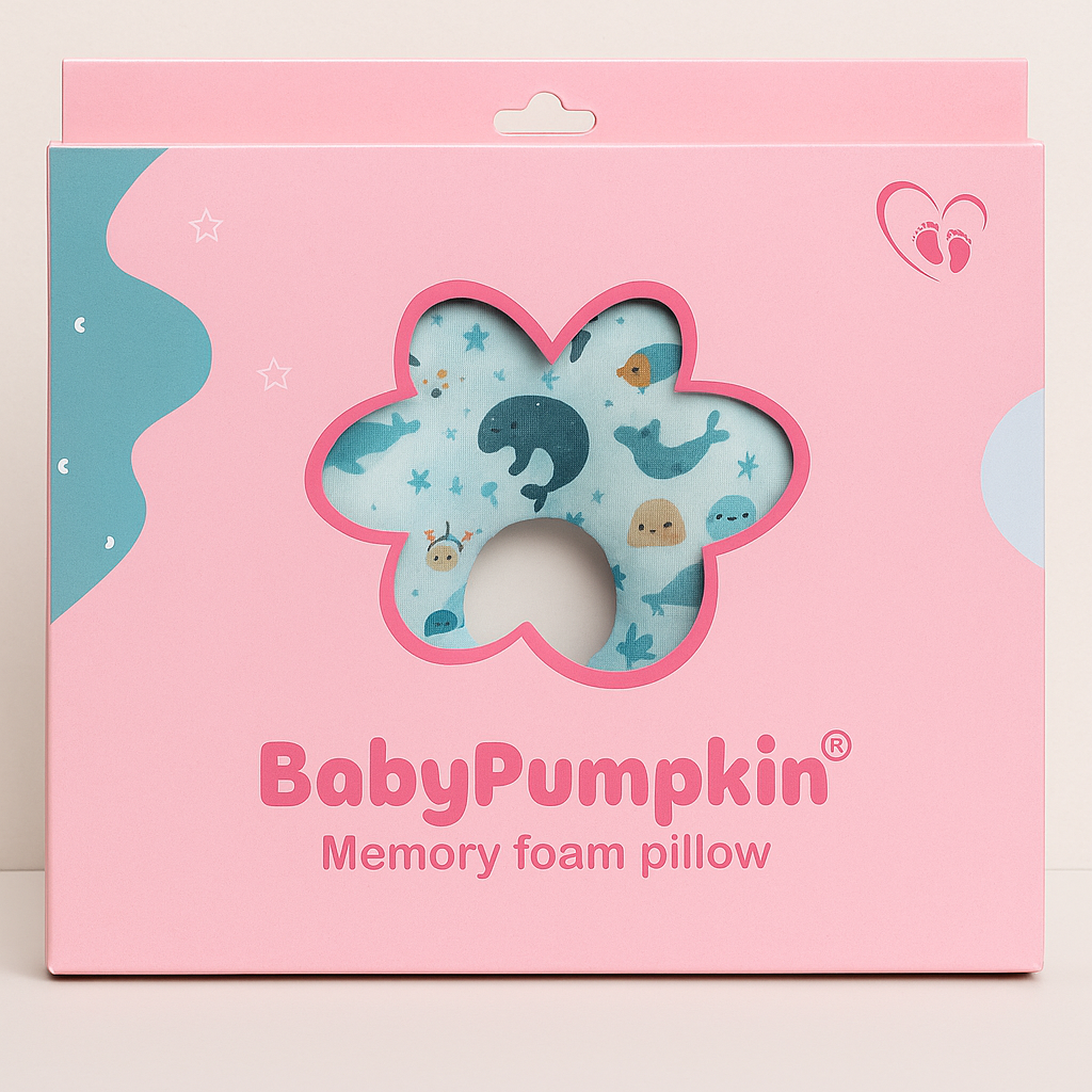BabyPumpkin Memory Foam Pillow