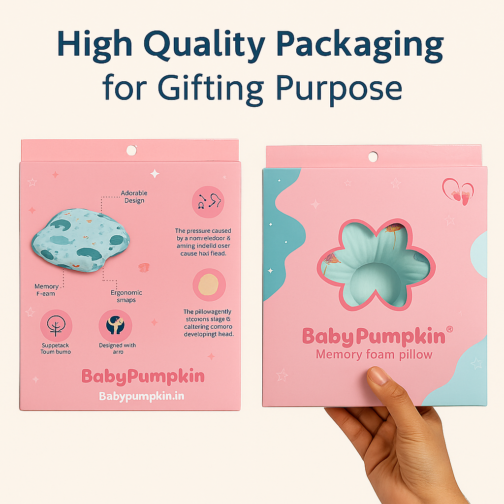 BabyPumpkin Memory Foam Pillow
