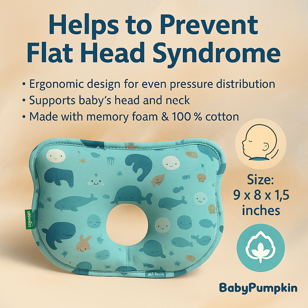 BabyPumpkin Memory Foam Pillow