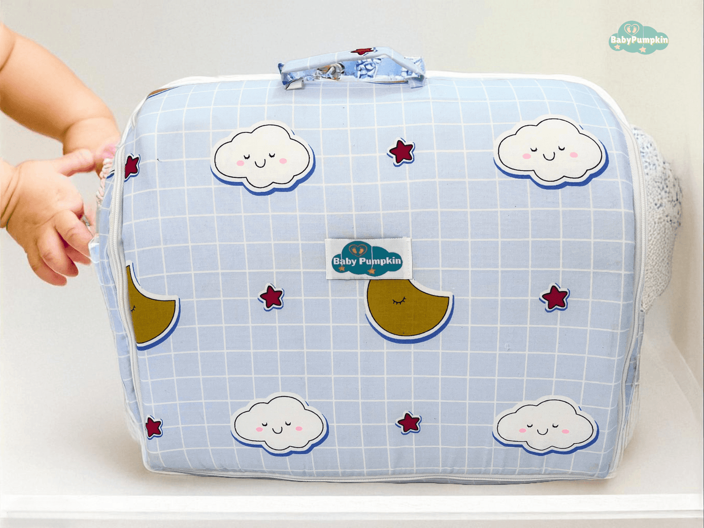 BabyPumpkin Bed Set In A Bag Bedding Essentials Kit - All-in-One Convenience