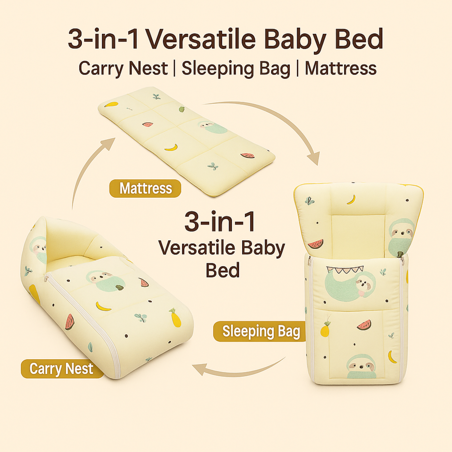 BabyPumpkin Sleeping Bag