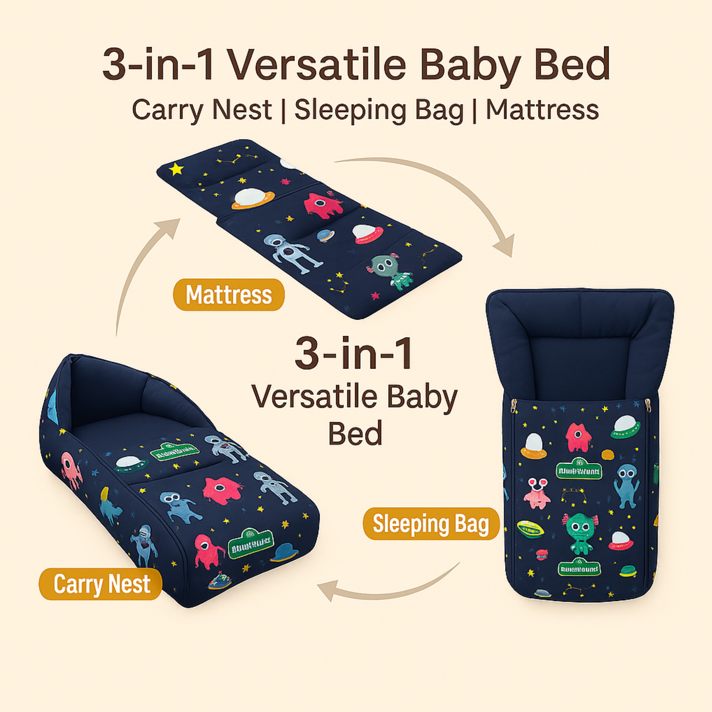 BabyPumpkin Sleeping Bag