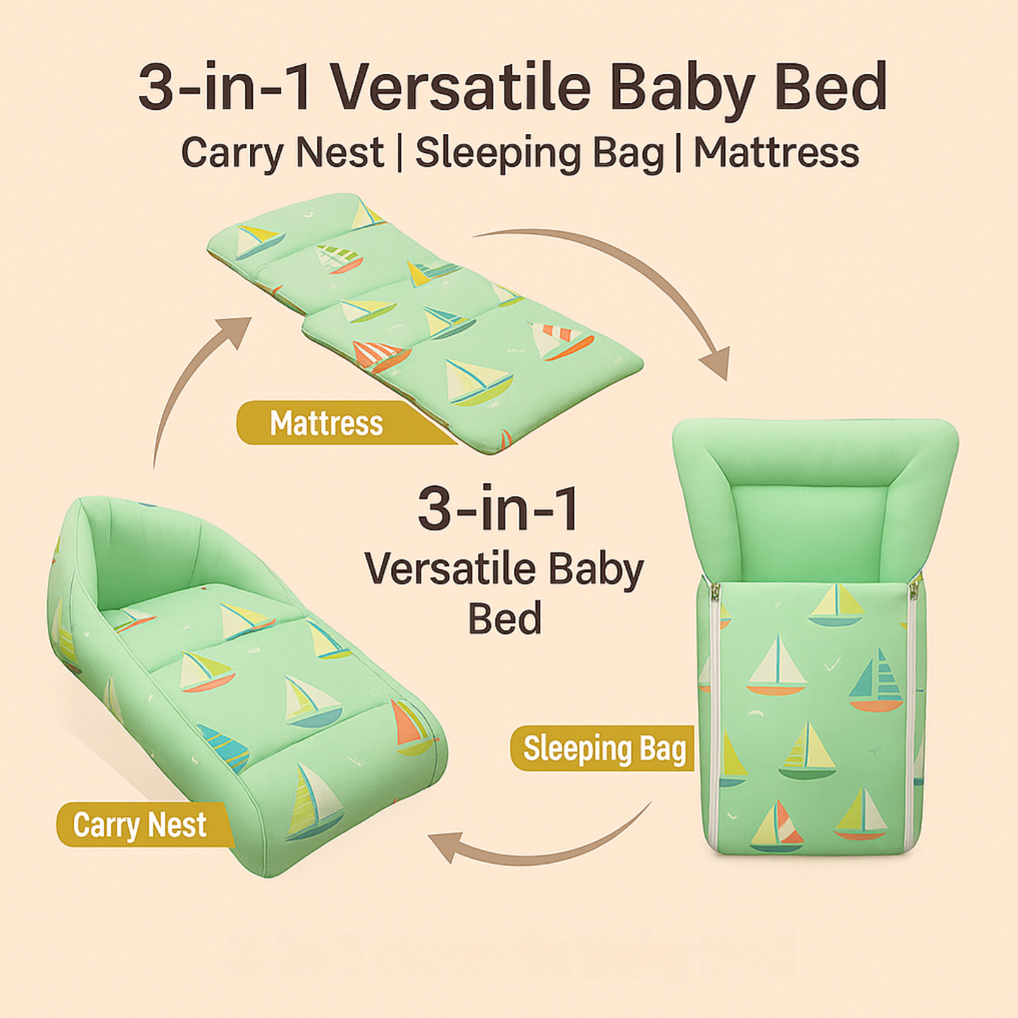 BabyPumpkin Sleeping Bag