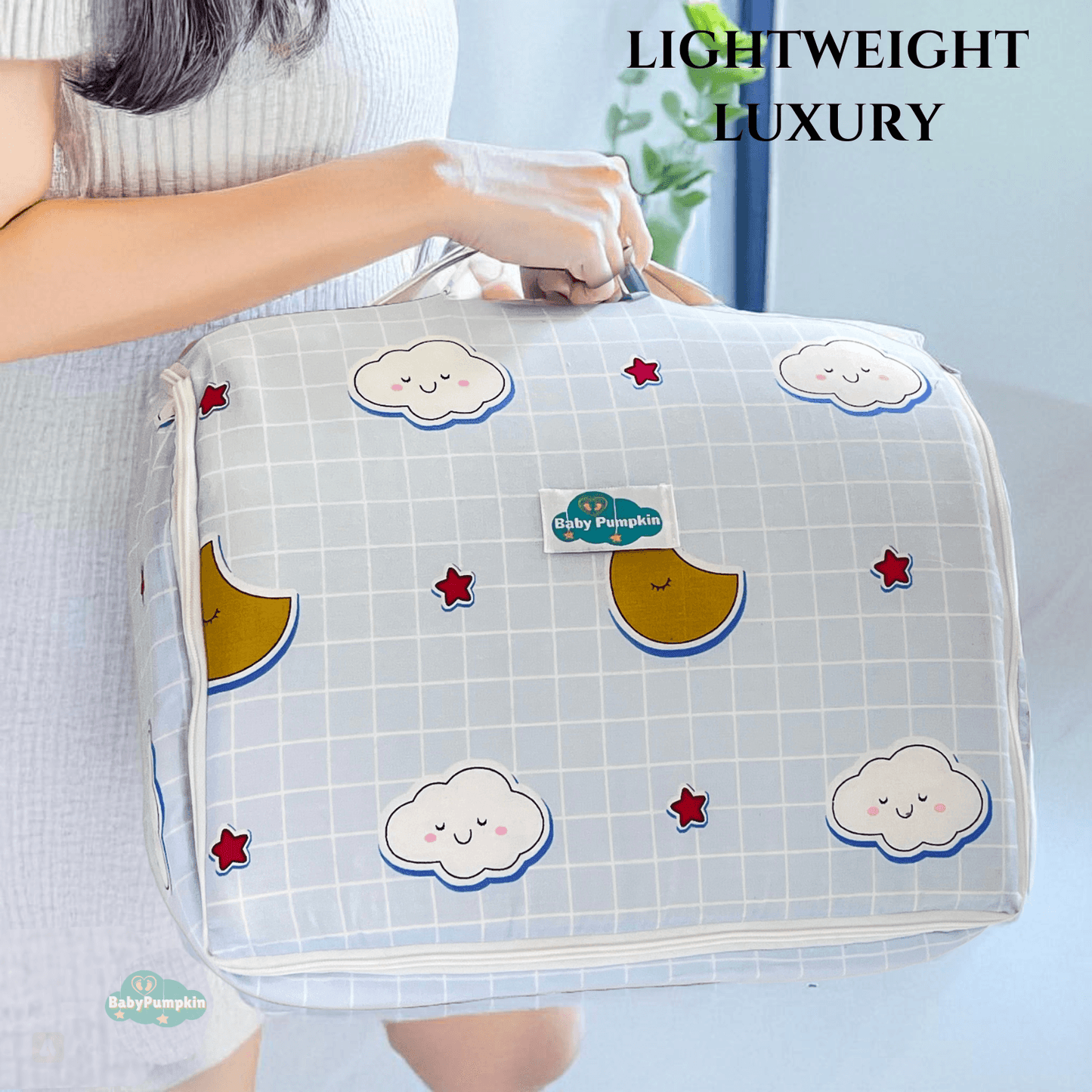 BabyPumpkin Bed Set In A Bag  Bedding Essentials Kit - All-in-One Convenience