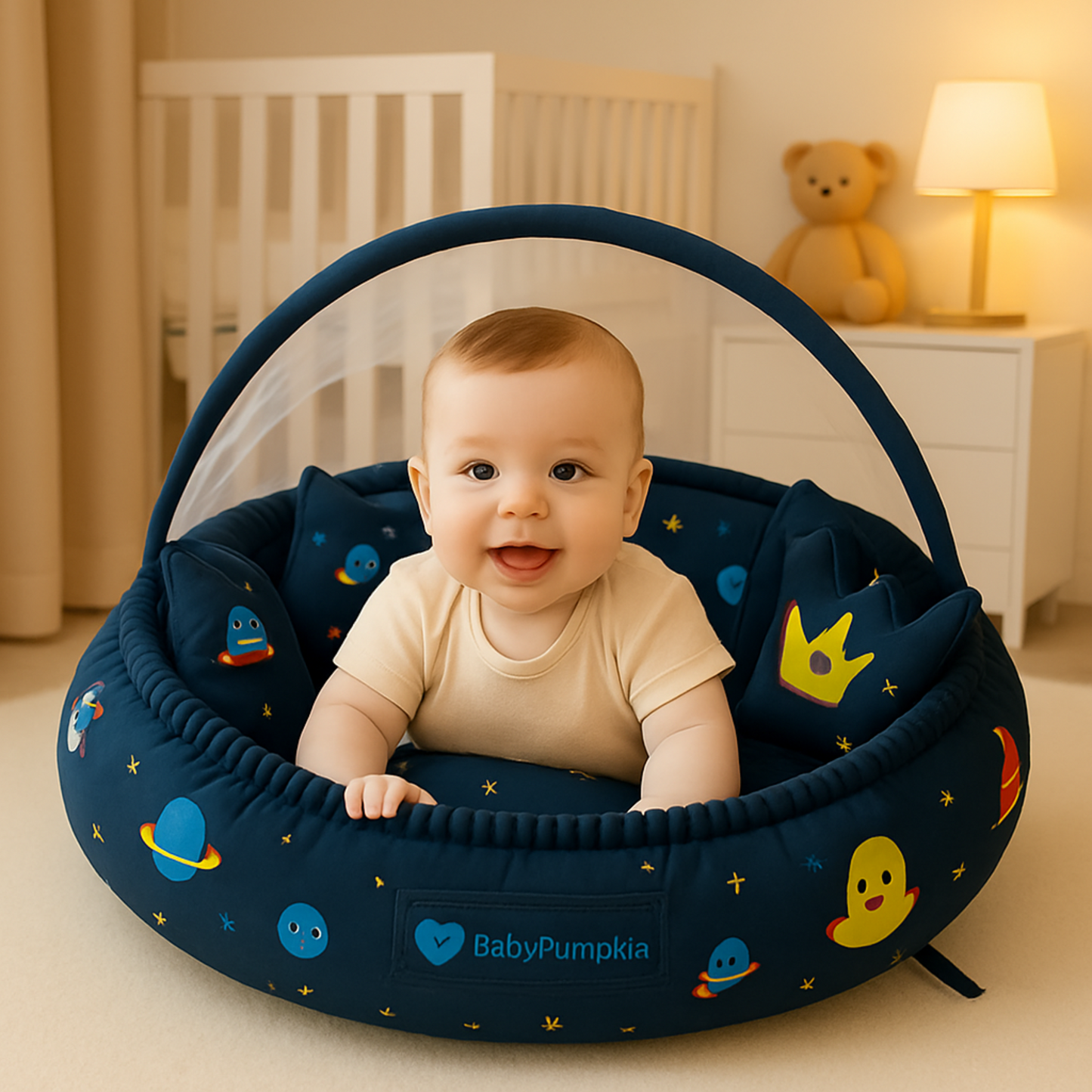 BabyPumpkin Round Tub With Net