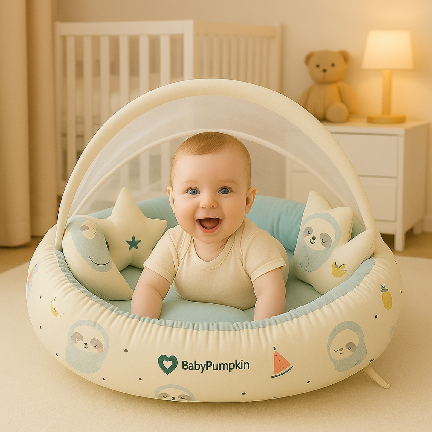BabyPumpkin Round Tub With Net
