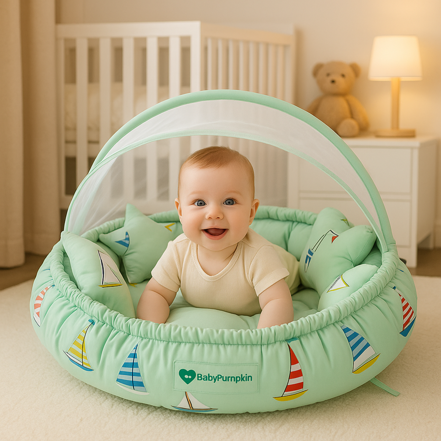 BabyPumpkin Round Tub With Net
