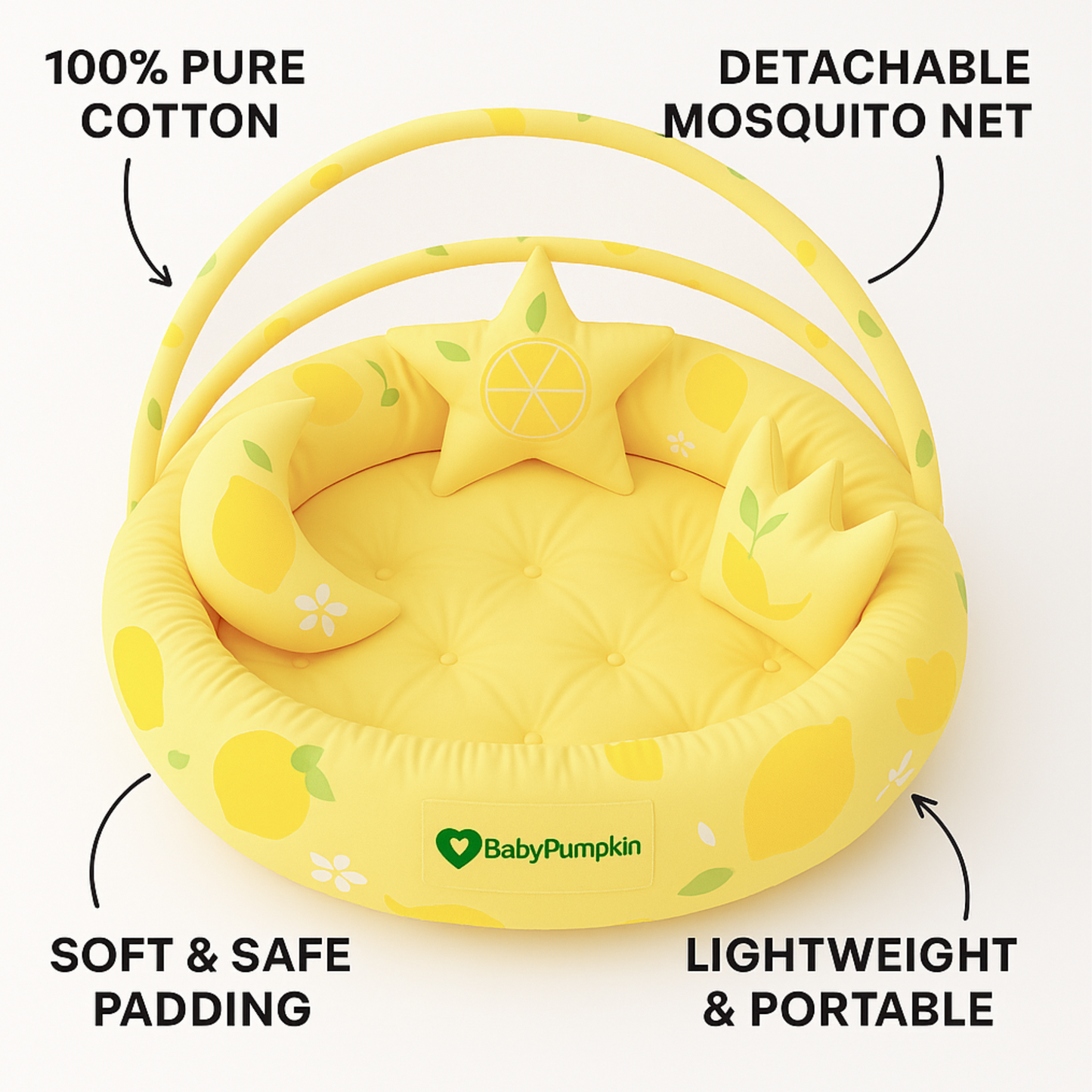 BabyPumpkin Round Tub With Net