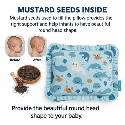 BabyPumpkin Mustard Pillow