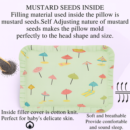 BabyPumpkin Mustard Pillow