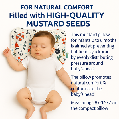 BabyPumpkin Mustard Seed Pillow