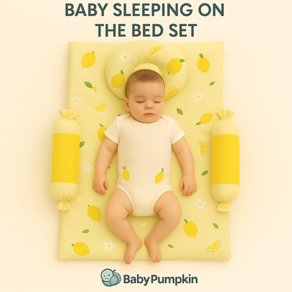 BabyPumpkin Bed Set Of 4