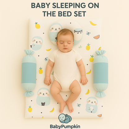 BabyPumpkin Bed Set Of 4