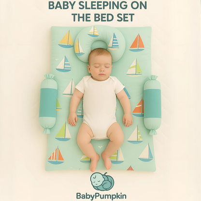 BabyPumpkin  Bed Set of 4