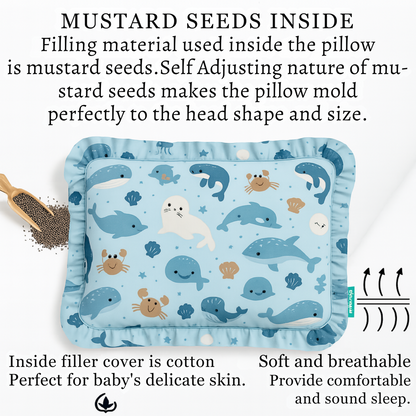 BabyPumpkin Mustard Pillow