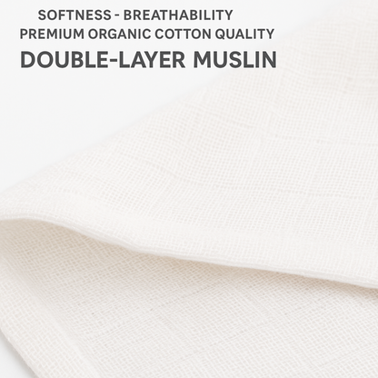 BabyPumpkin Muslin Swaddle Blankets 3-Pack