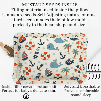 BabyPumpkin Mustard Seed Pillow