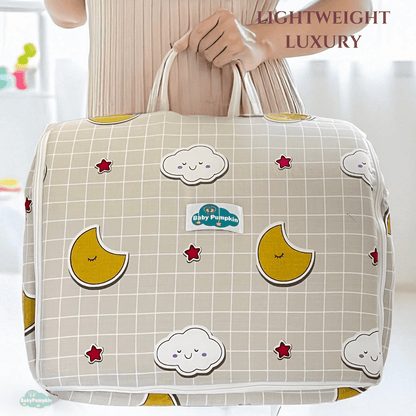 BabyPumpkin Bed Set In A Bag  Bedding Essentials Kit - All-in-One Convenience