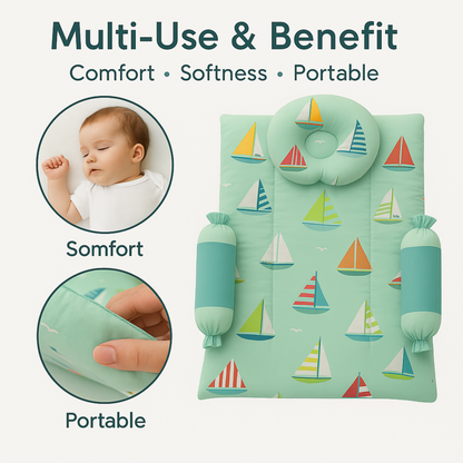 BabyPumpkin  Bed Set of 4