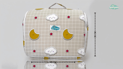 BabyPumpkin Bed Set In A Bag  Bedding Essentials Kit - All-in-One Convenience