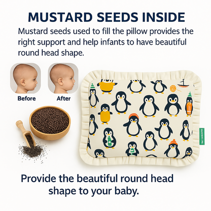 BabyPumpkin Mustard Pillow
