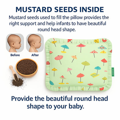 BabyPumpkin Mustard Pillow