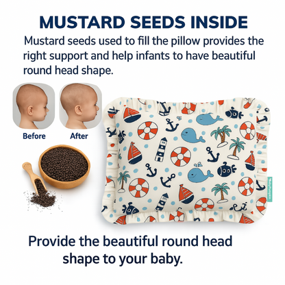 BabyPumpkin Mustard Seed Pillow