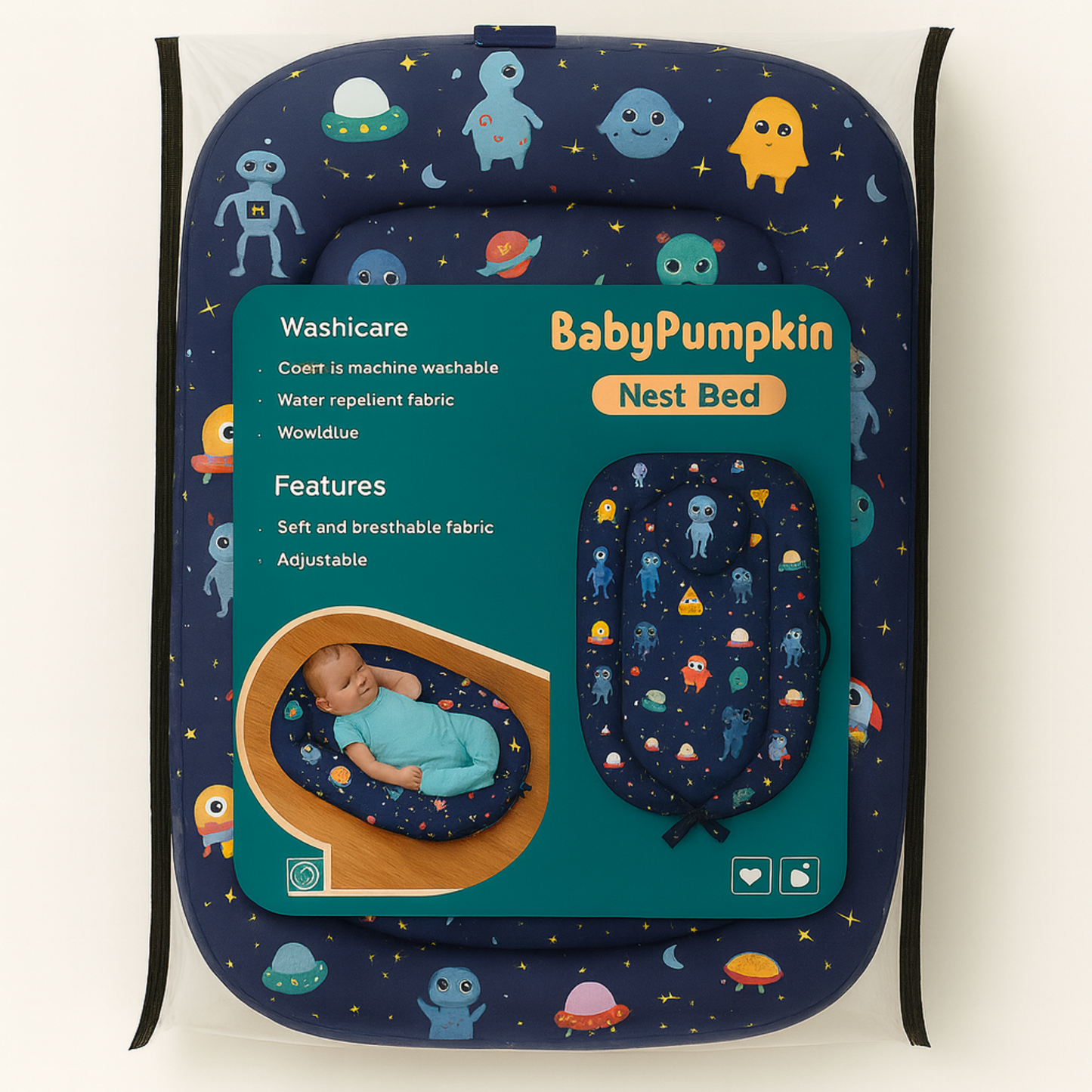 BabyPumpkin Nest Bed