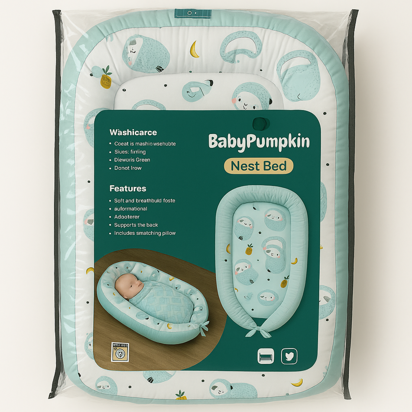 BabyPumpkin Nest Bed